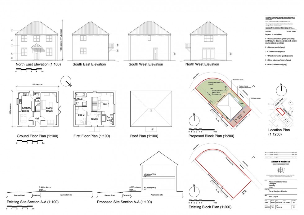 Floorplan for 100 Station Street, Donington, PE11