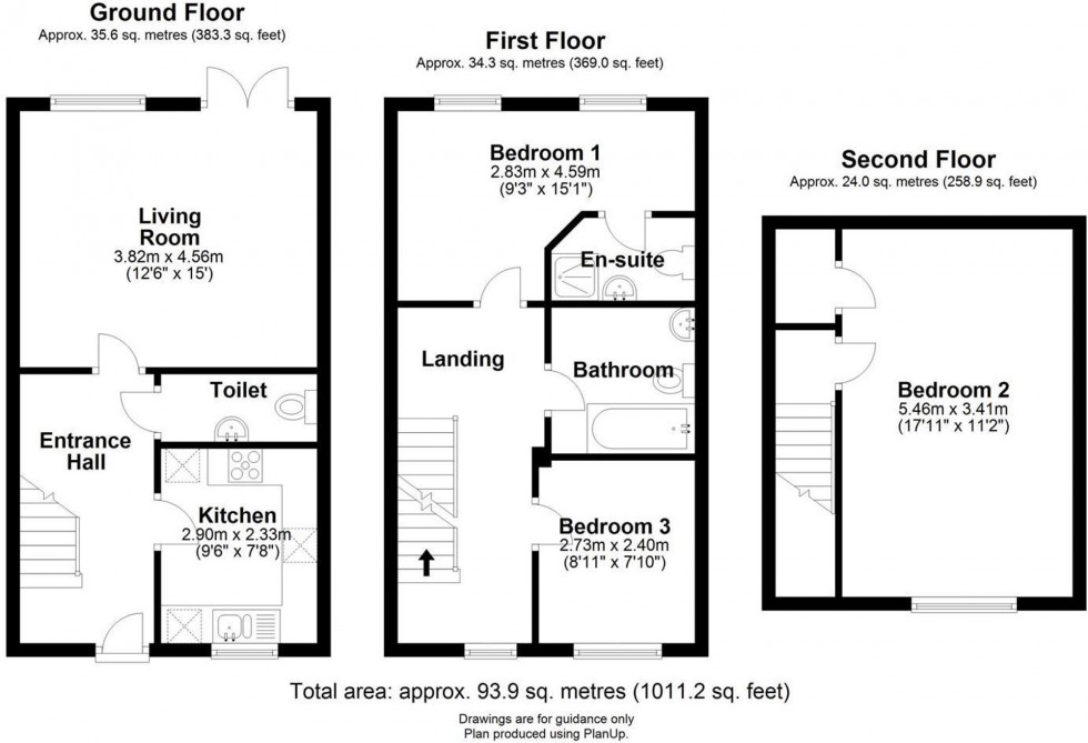 Floorplan for Heron Croft, Soham, CB7