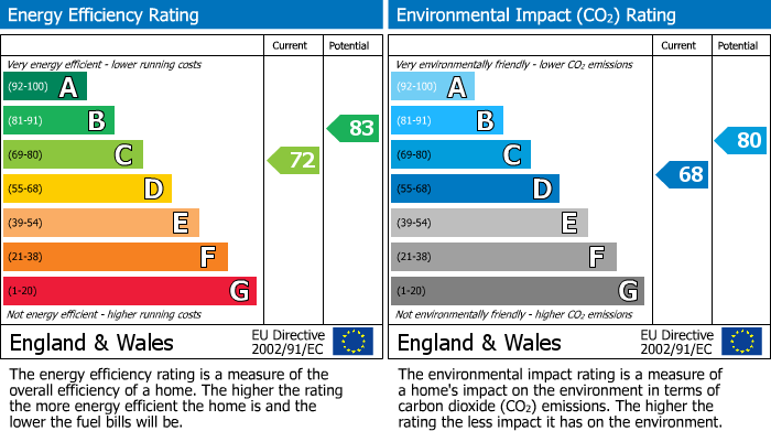 EPC Graph for Saxon Way, Willingham, CB24