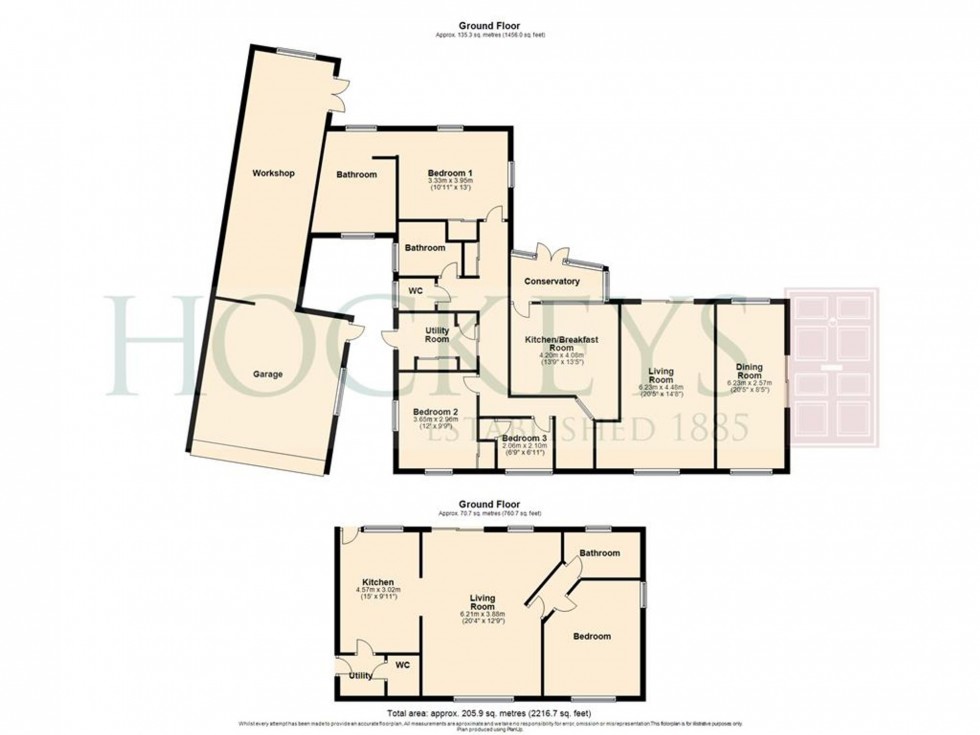 Floorplan for Greenfield Close, Stapleford, CB22