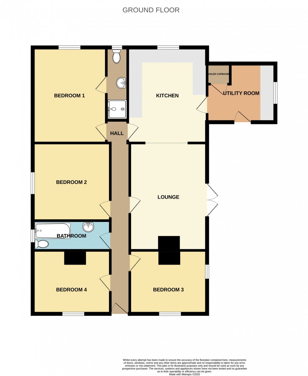 Floorplan for Leverington Common, Leverington, PE13
