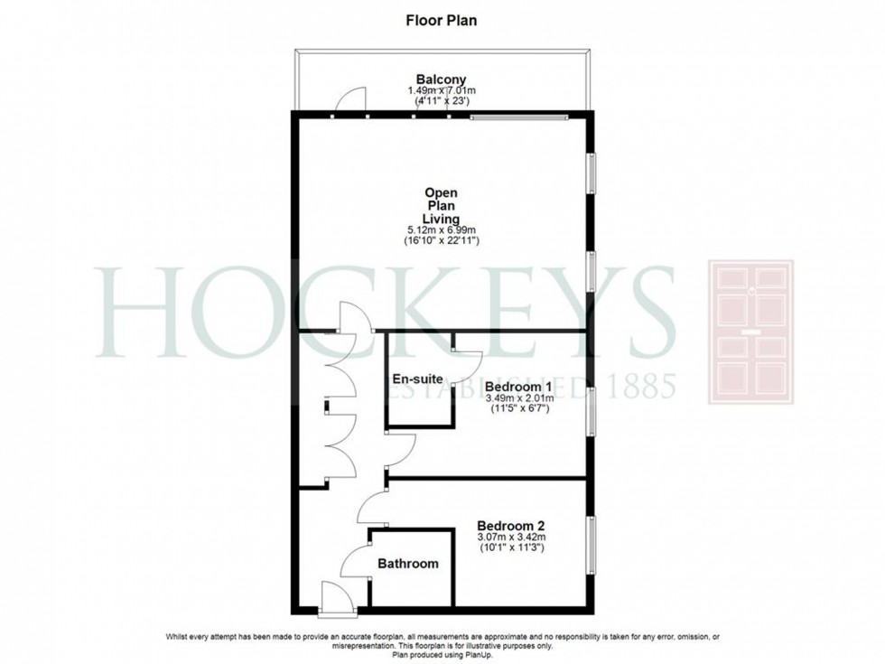 Floorplan for Poulter Walk, Trumpington, CB2