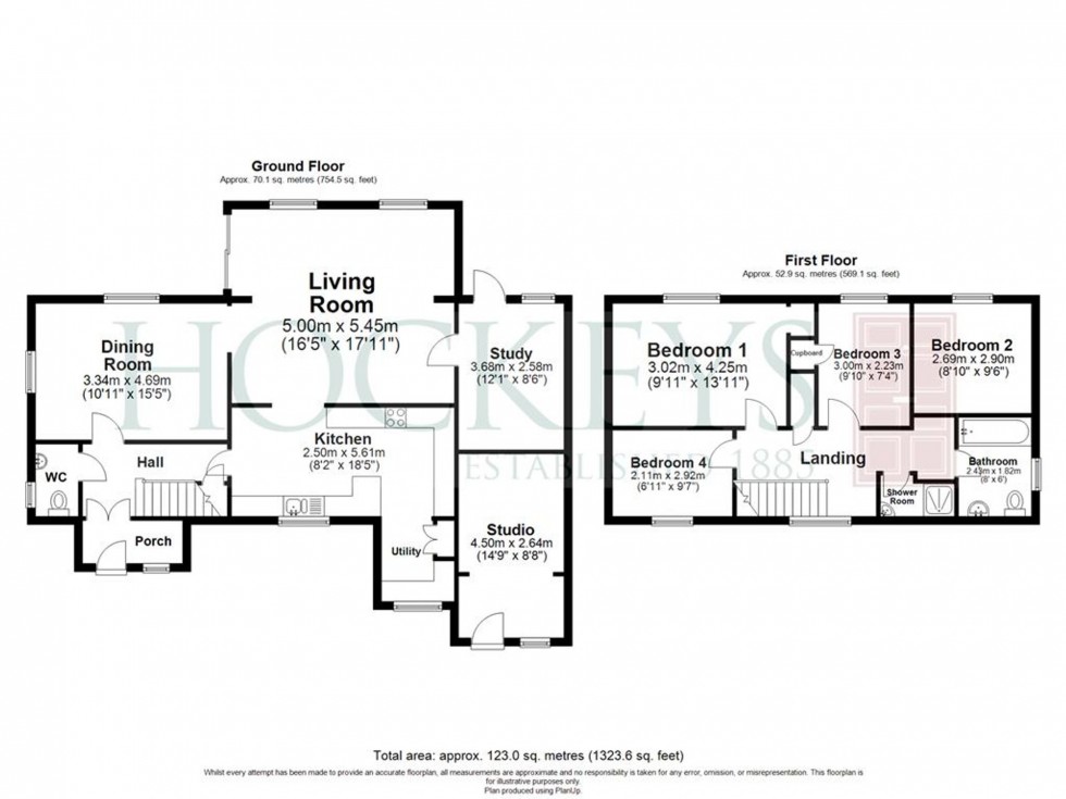 Floorplan for The Furrells, Linton, CB21