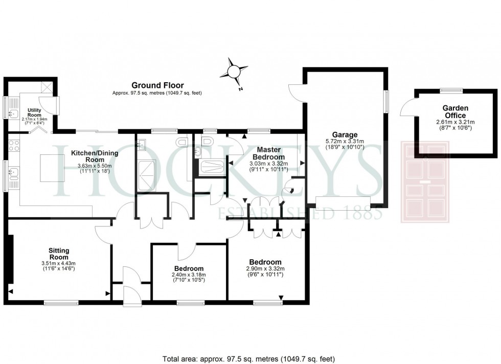Floorplan for Wisbech Road, Littleport, CB6