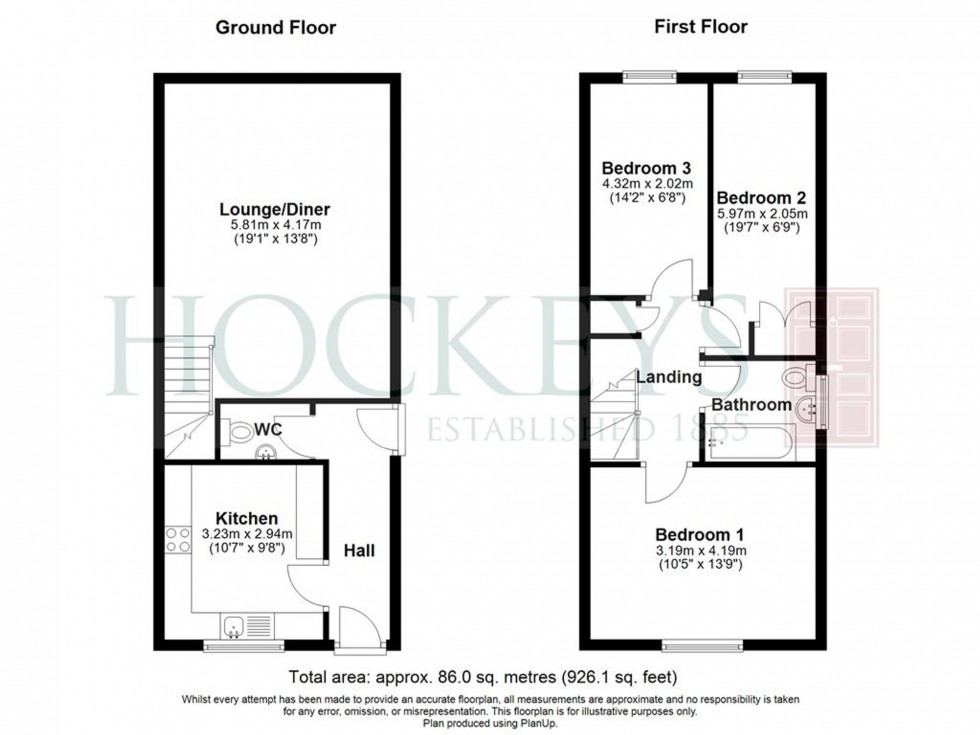 Floorplan for The Brook, Sutton, CB6