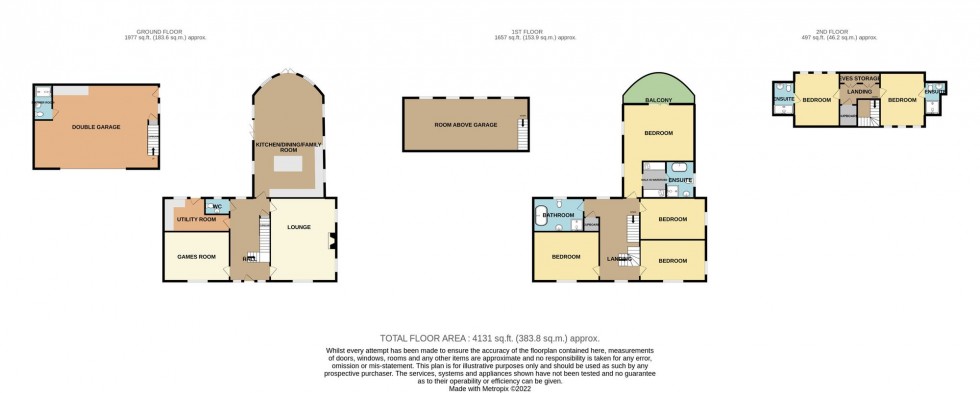 Floorplan for Elm Road, March, PE15