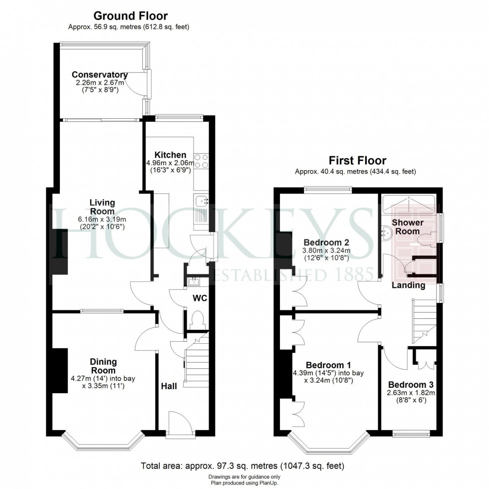 Floorplan for Elfleda Road, Cambridge, CB5