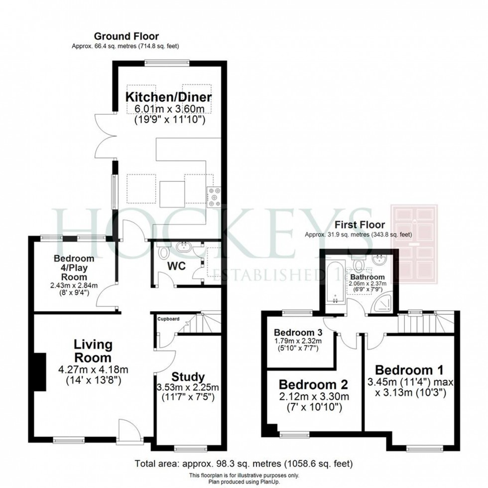 Floorplan for Spring Terrace, Weston Colville, CB21
