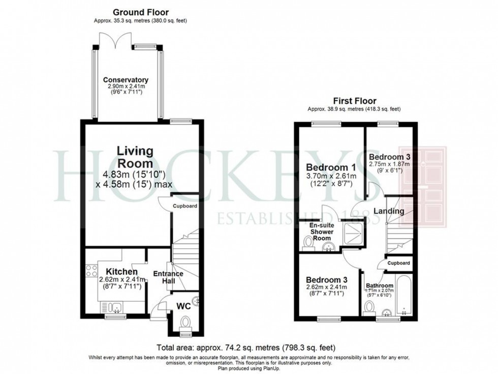 Floorplan for Brybank Road, Haverhill, CB9