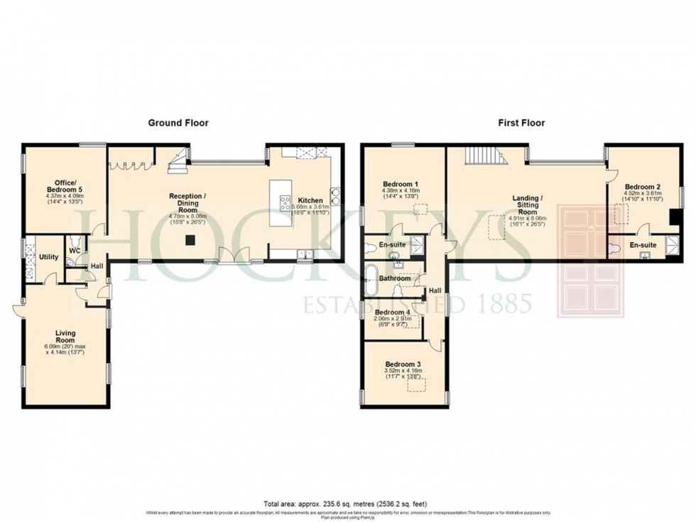 Floorplan for Moor Road, Fordham, CB7