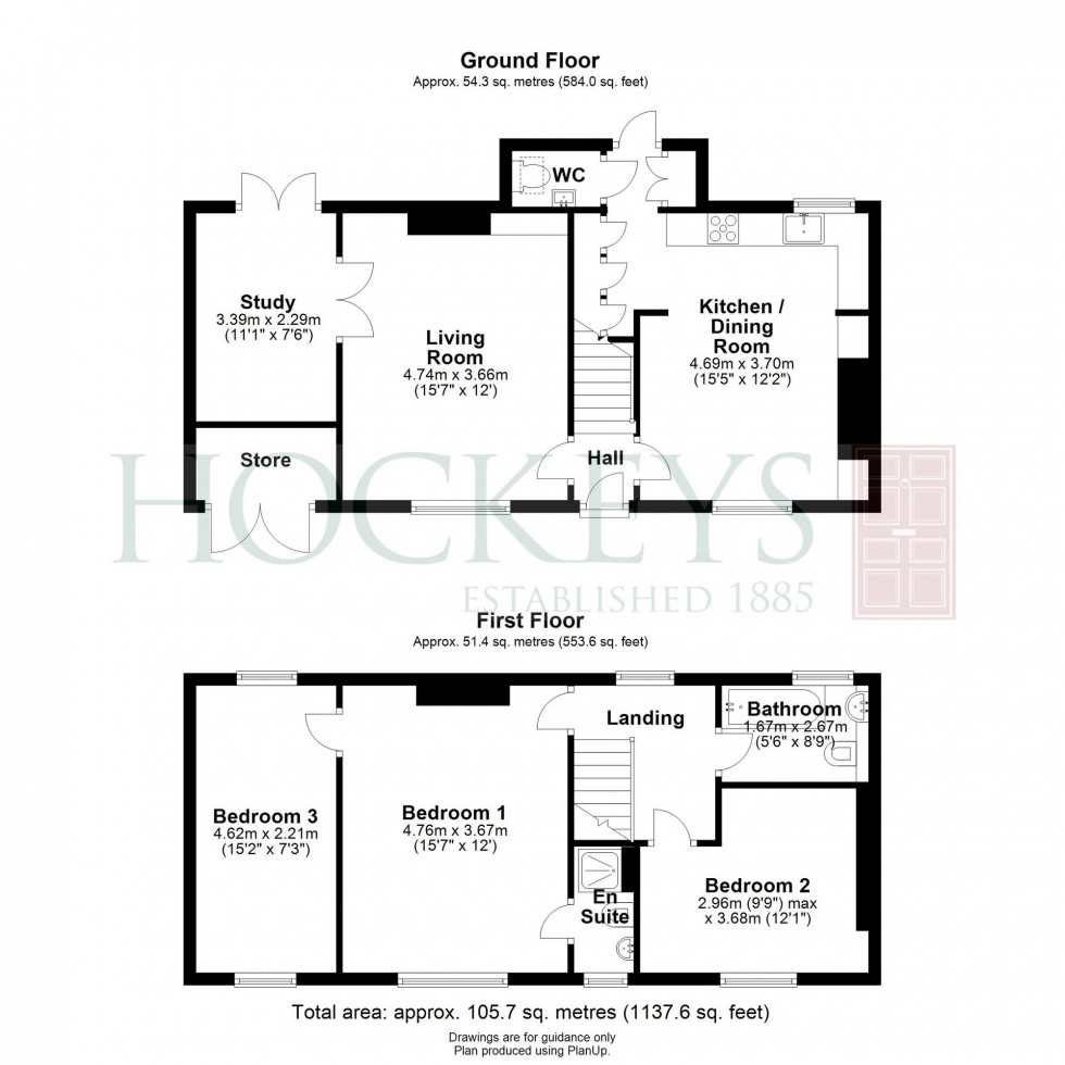 Floorplan for High Street, West Wratting, CB21