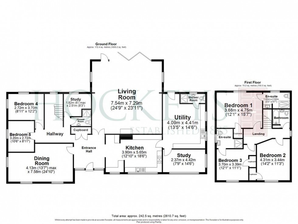 Floorplan for High Street, Sawston, CB22