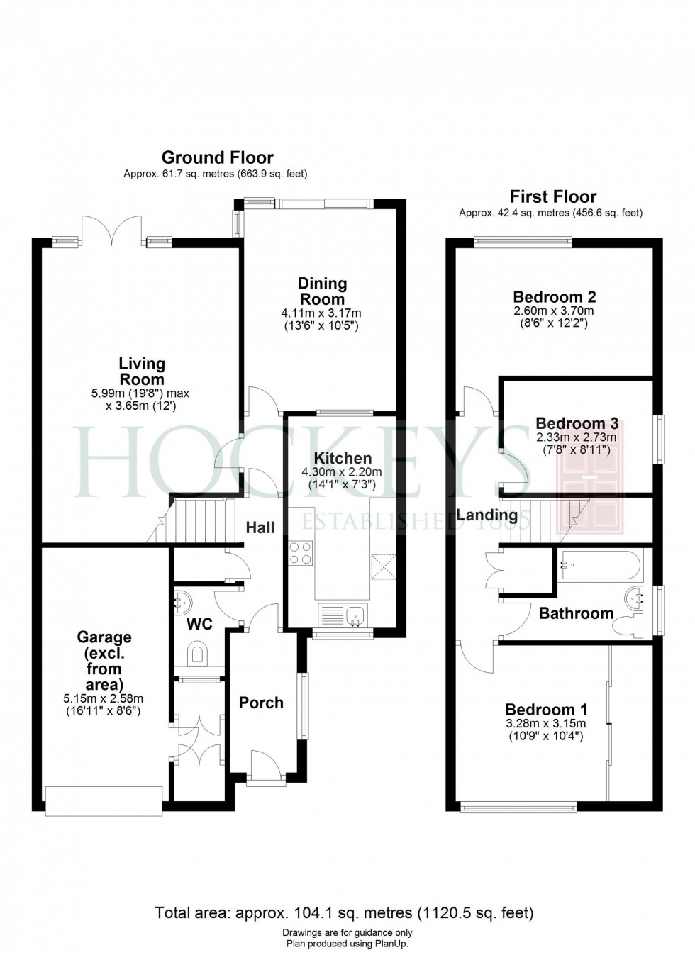 Floorplan for Acorn Avenue, Bar Hill, CB23