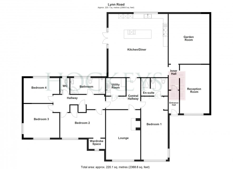 Floorplan for Lynn Road, Wisbech