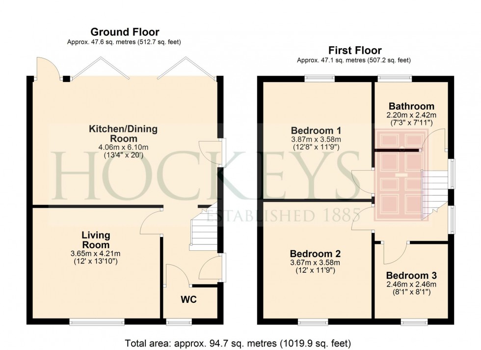 Floorplan for Coldhams Lane, Cambridge, CB1
