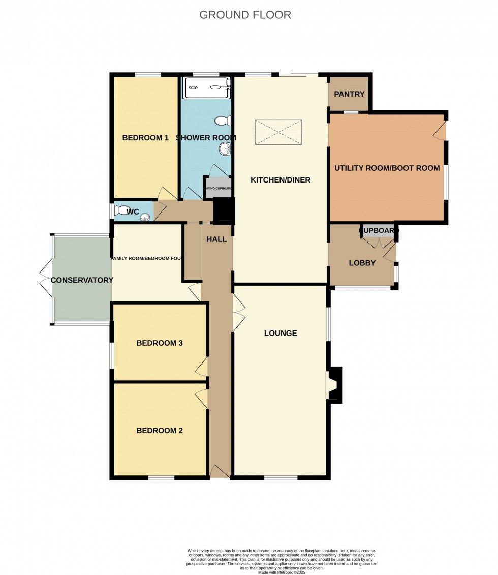 Floorplan for Needham Bank, Friday Bridge, PE14