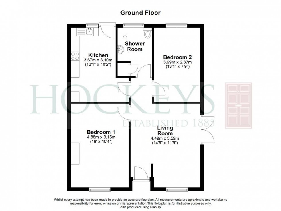 Floorplan for Thistle Green, Swavesey, CB24