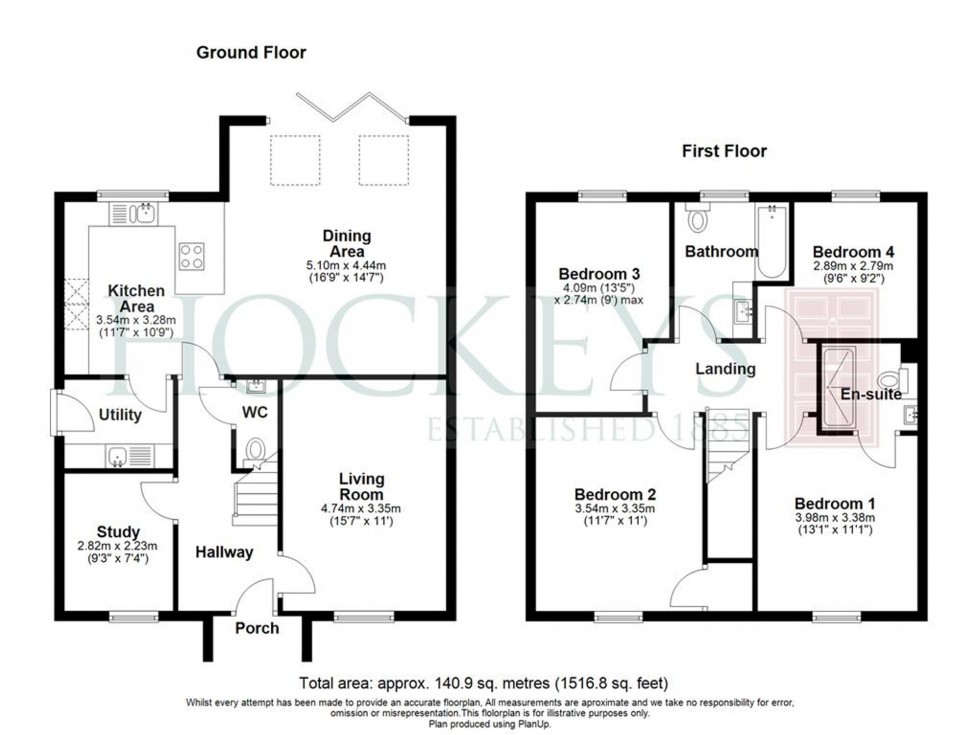 Floorplan for Hereford Way, Willingham, CB24