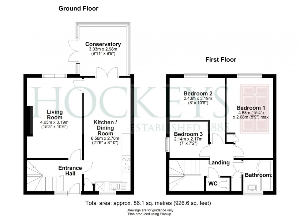Floorplan for Brickhills, Willingham, CB24