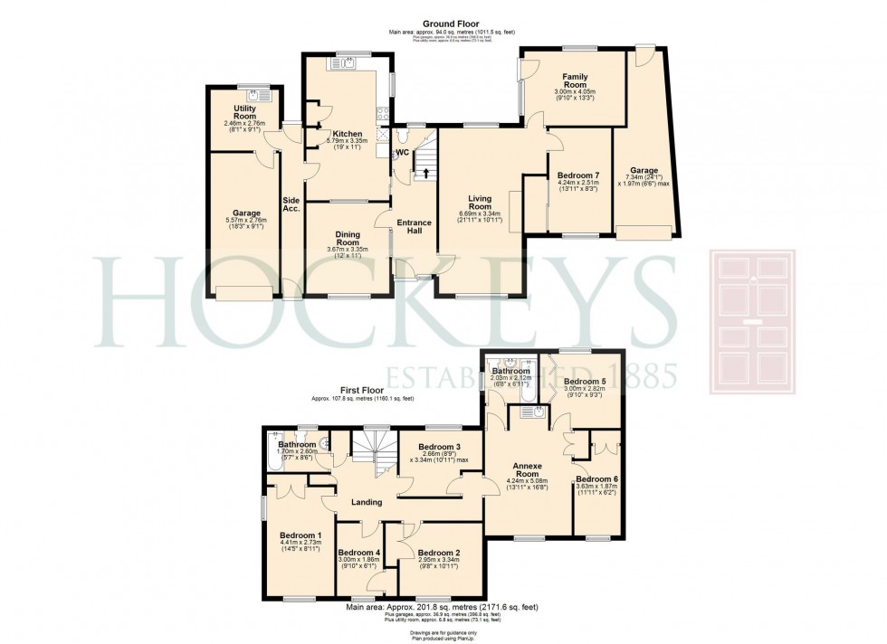 Floorplan for Beaumont Road, Cambridge, CB1