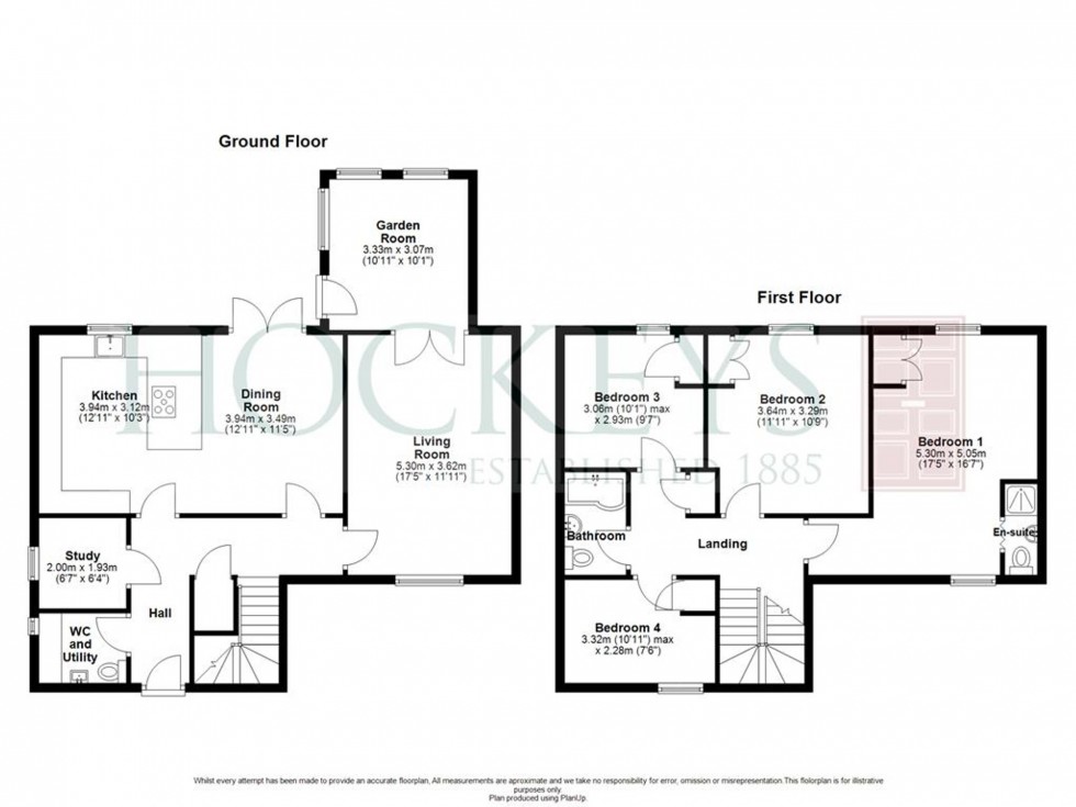 Floorplan for Rampton Drift, Longstanton, CB24