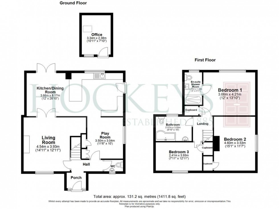 Floorplan for Linton Road, Hadstock, CB21