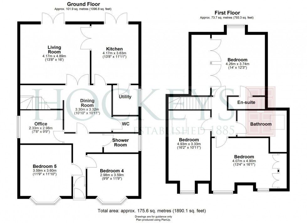Floorplan for South Road, Impington, CB24