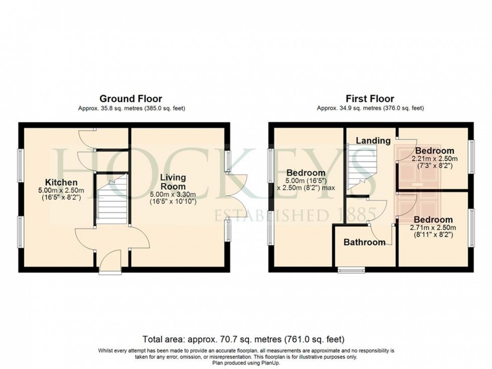 Floorplan for Newell Walk, Cambridge, CB1