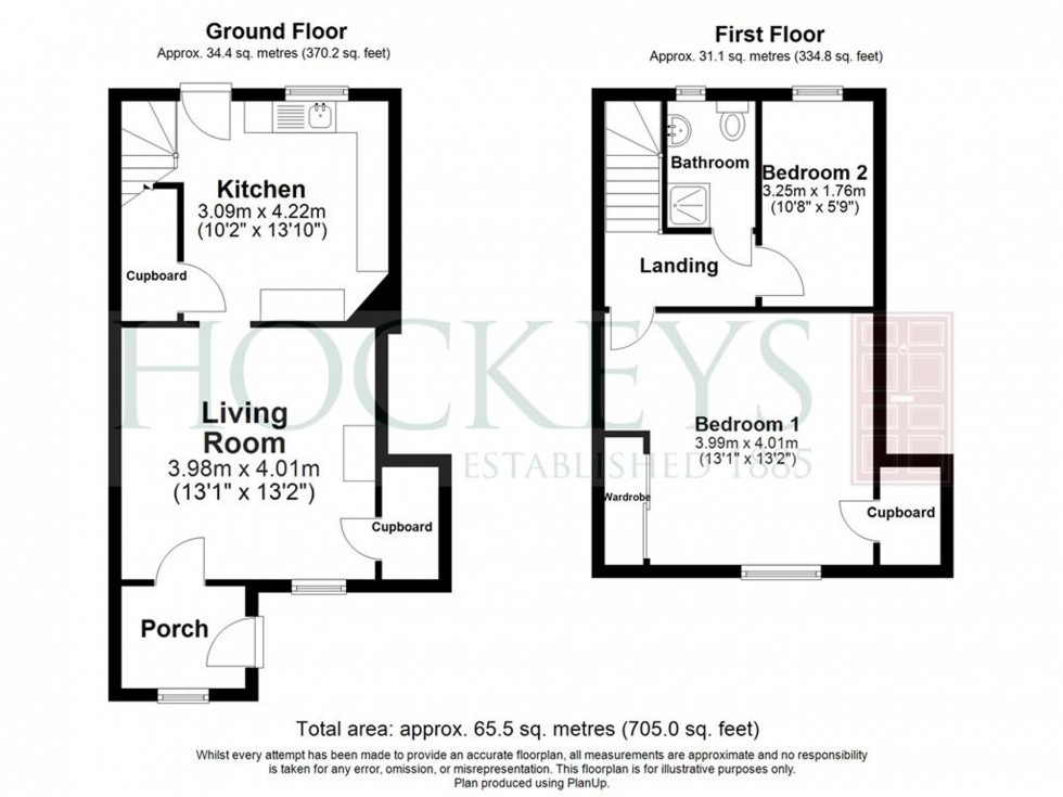 Floorplan for High Street, Whittlesford, CB22