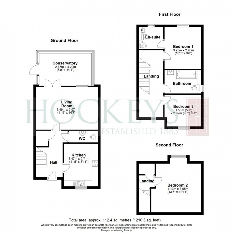 Floorplan for James Wadsworth Close, Over, CB24