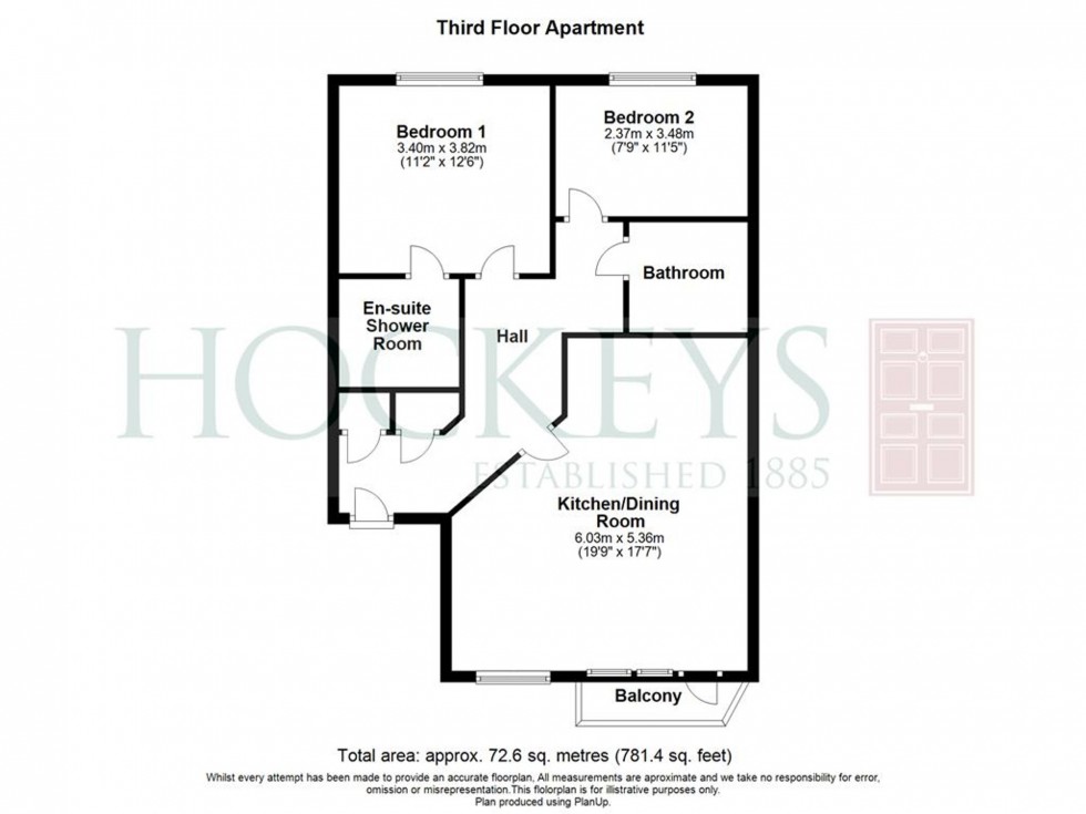 Floorplan for 160 Newmarket Road, Cambridge, CB5