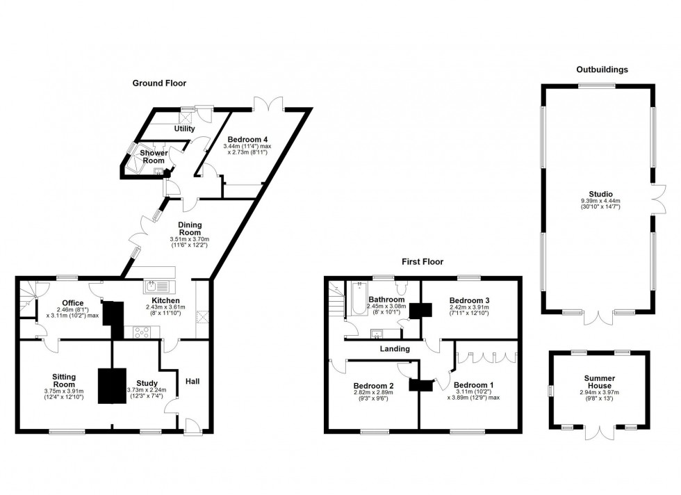Floorplan for Histon Road, Cottenham, CB24