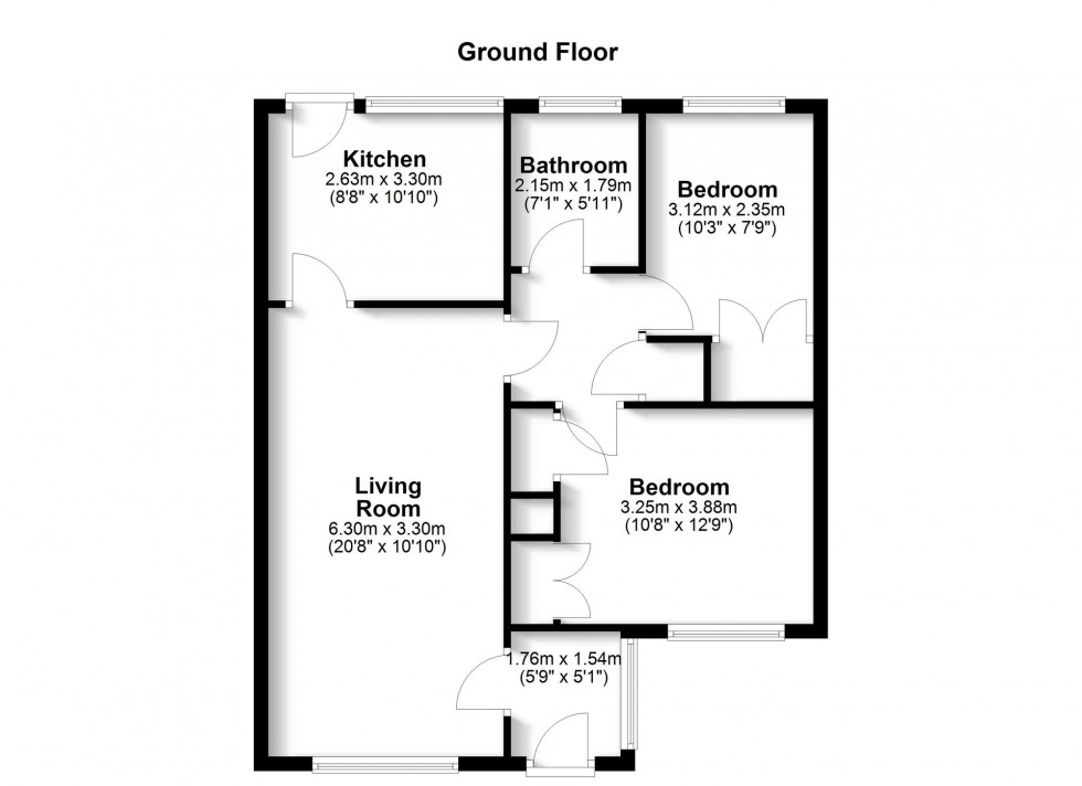 Floorplan for Westlands, Comberton, CB23