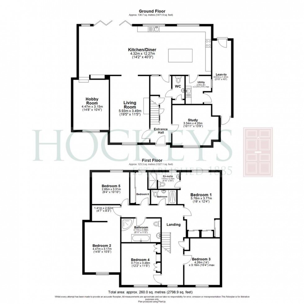 Floorplan for Wratting Road, Haverhill, CB9