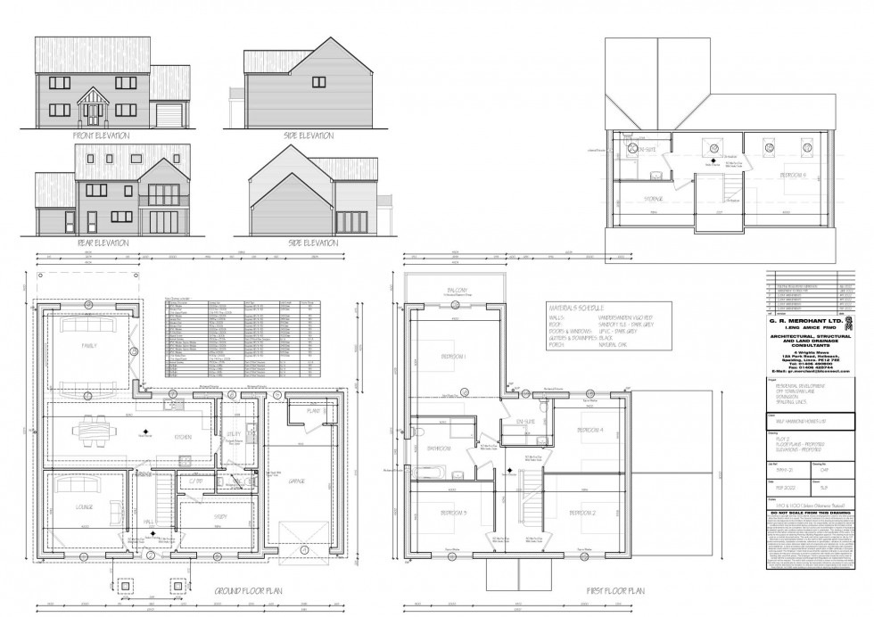 Floorplan for Bernhards Close, Donington, PE11