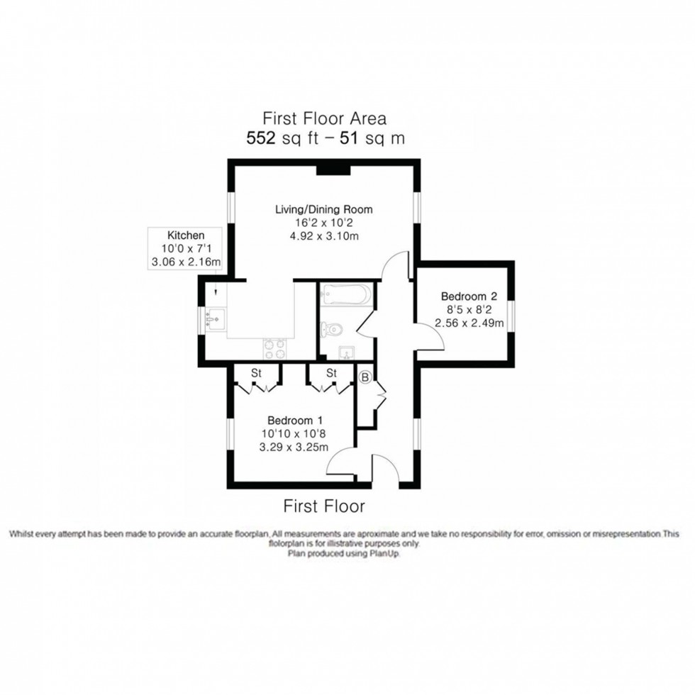 Floorplan for Chandlers Court, Burwell, CB25