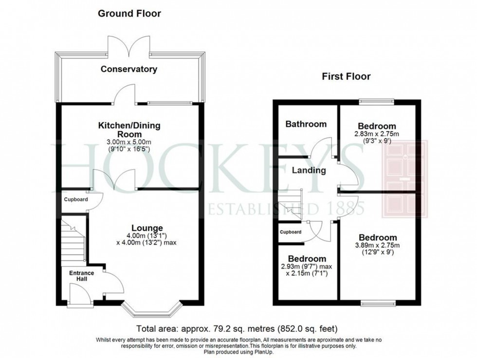 Floorplan for Malvern Road, Cambridge, CB1
