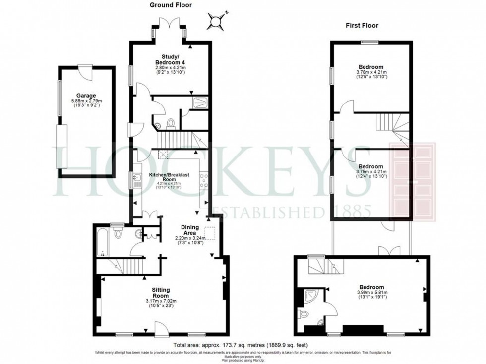 Floorplan for Newmarket Road, Stretham, CB6