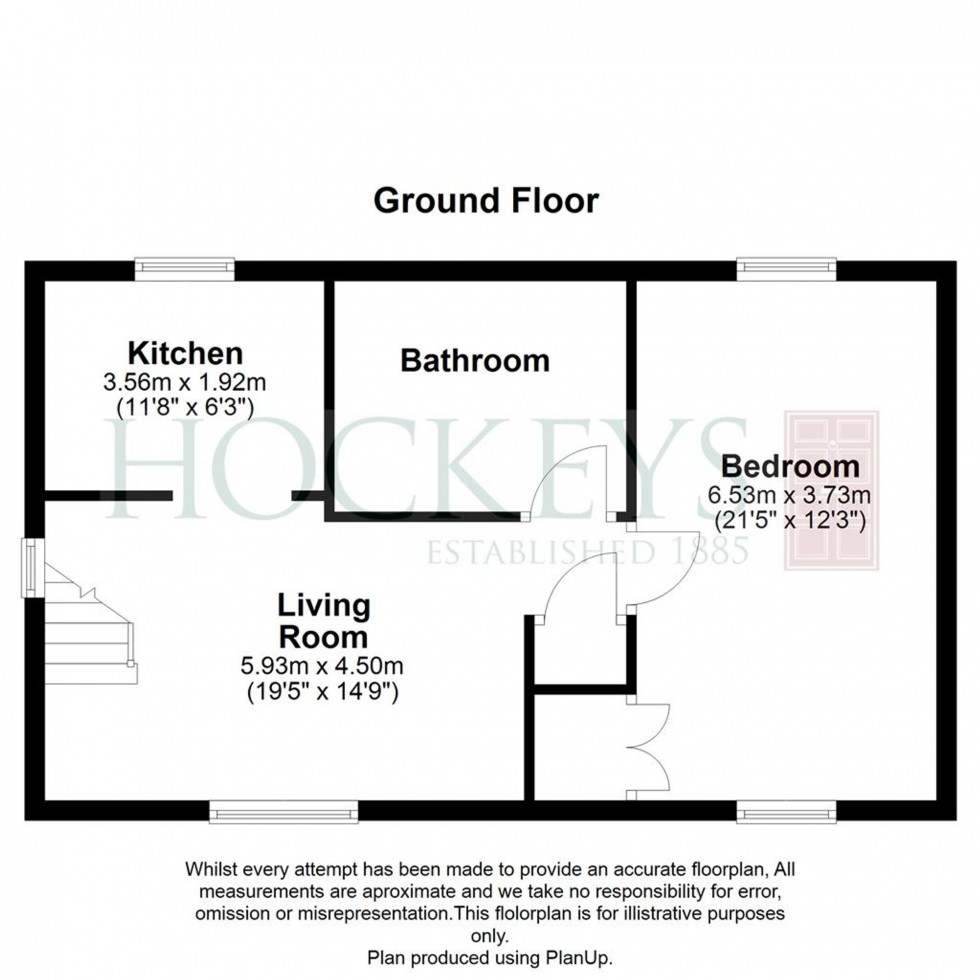Floorplan for Covent Garden, Willingham, CB24