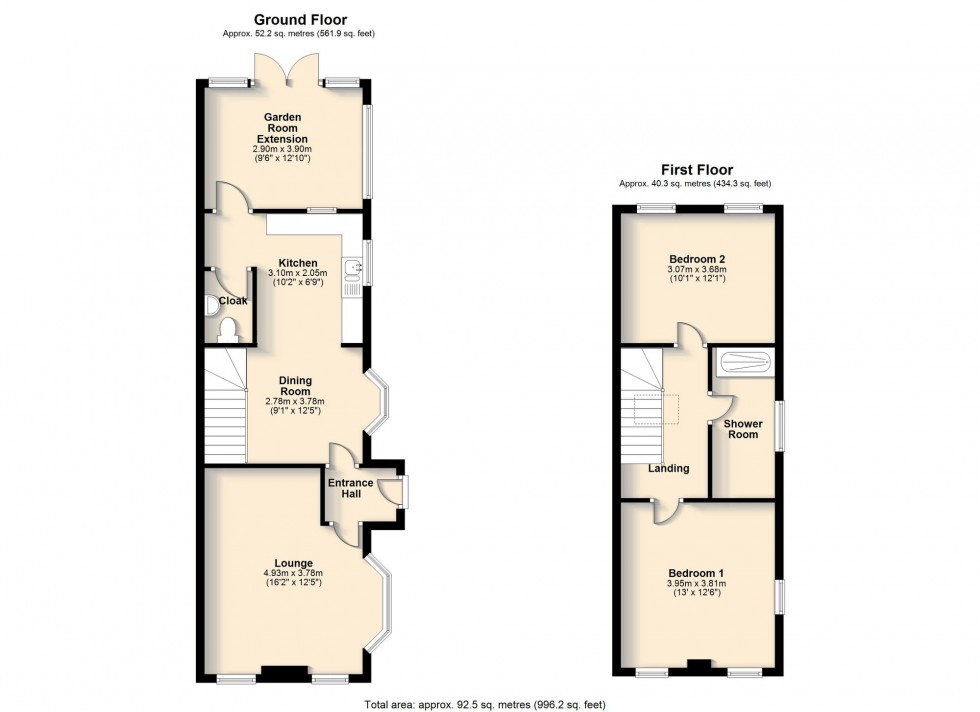 Floorplan for Boxworth End, Swavesey, CB24