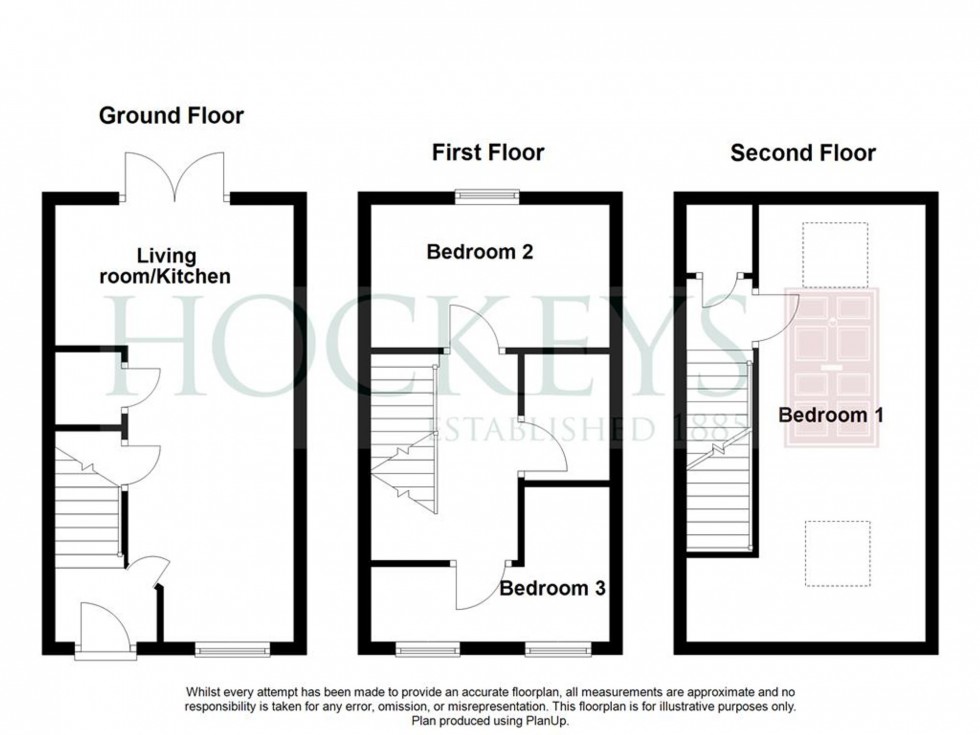 Floorplan for Orbell Avenue, Little Wratting, CB9