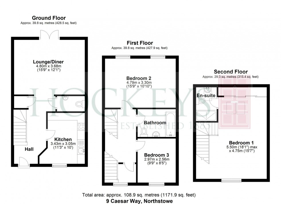 Floorplan for Caesar Way, Northstowe, CB24