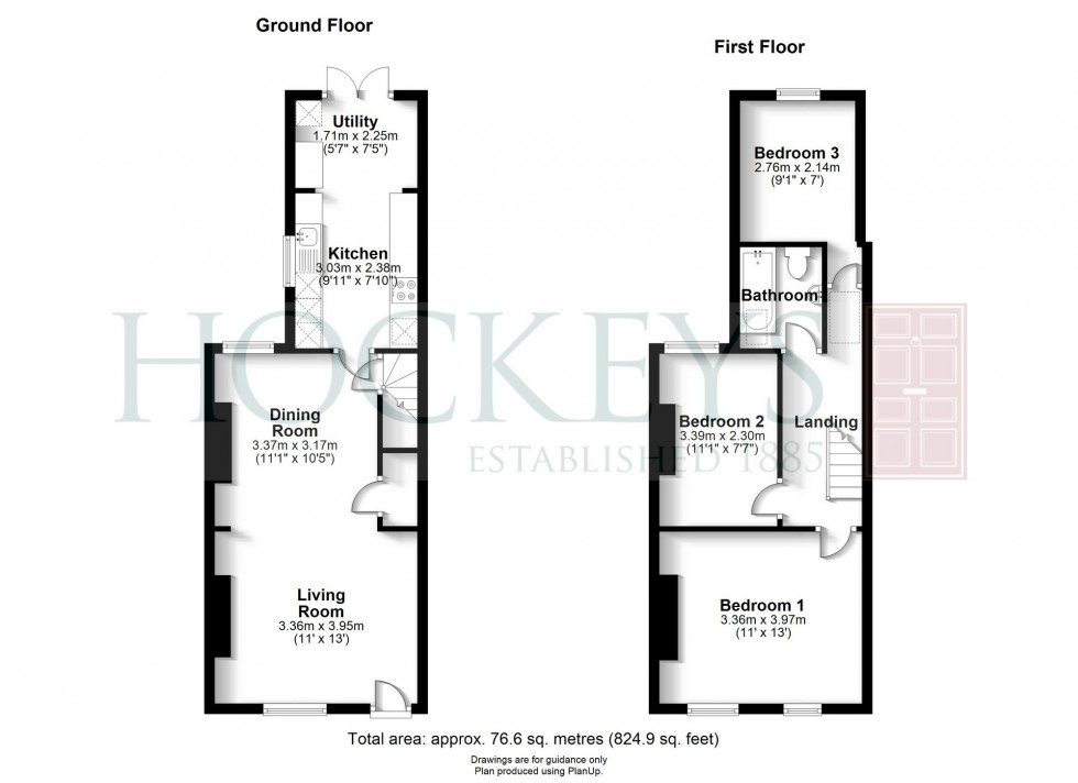 Floorplan for Union Lane, Cambridge, CB4