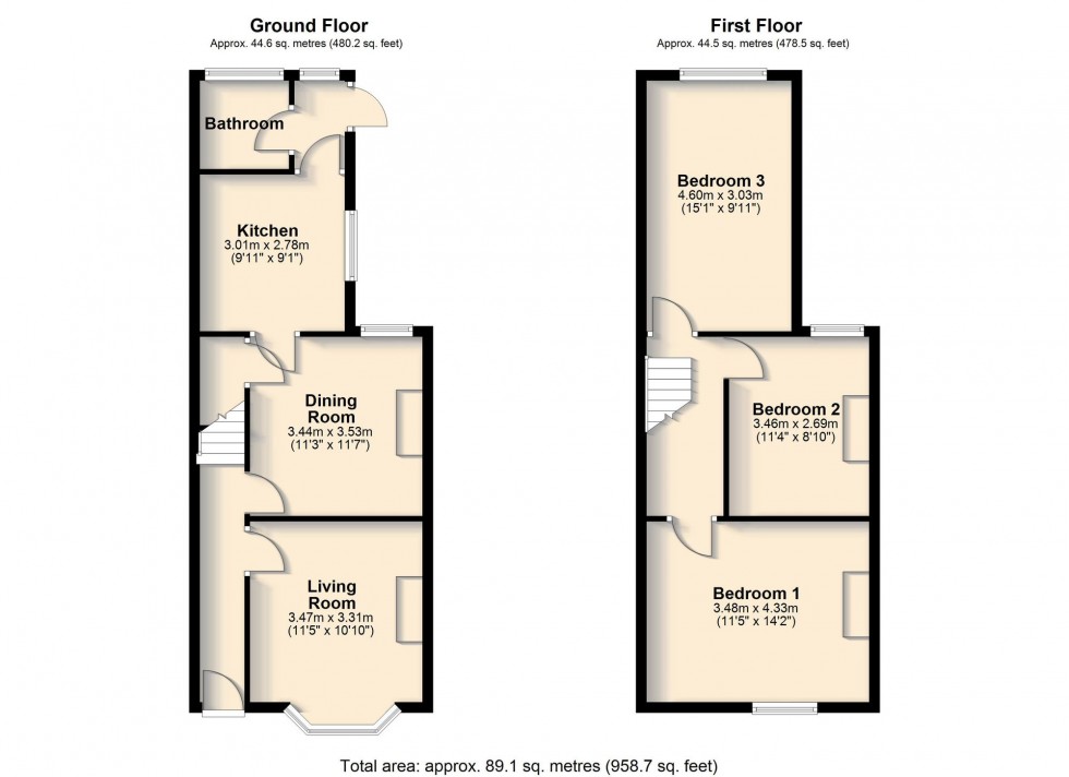 Floorplan for Vinery Road, Cambridge, CB1