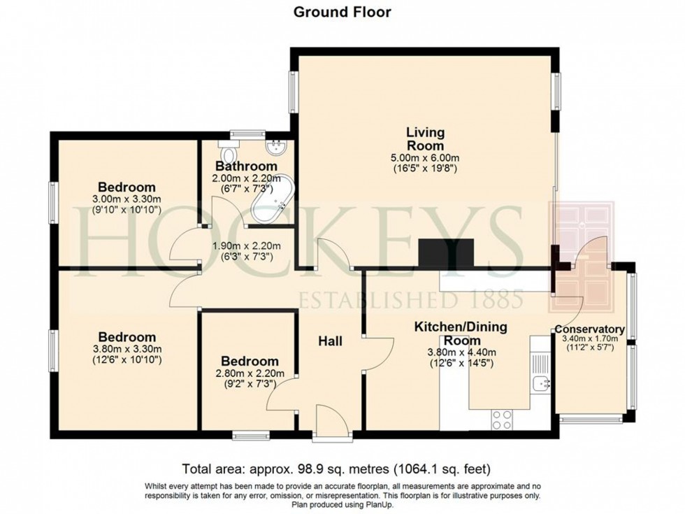 Floorplan for Cross Green, Dullingham, CB8
