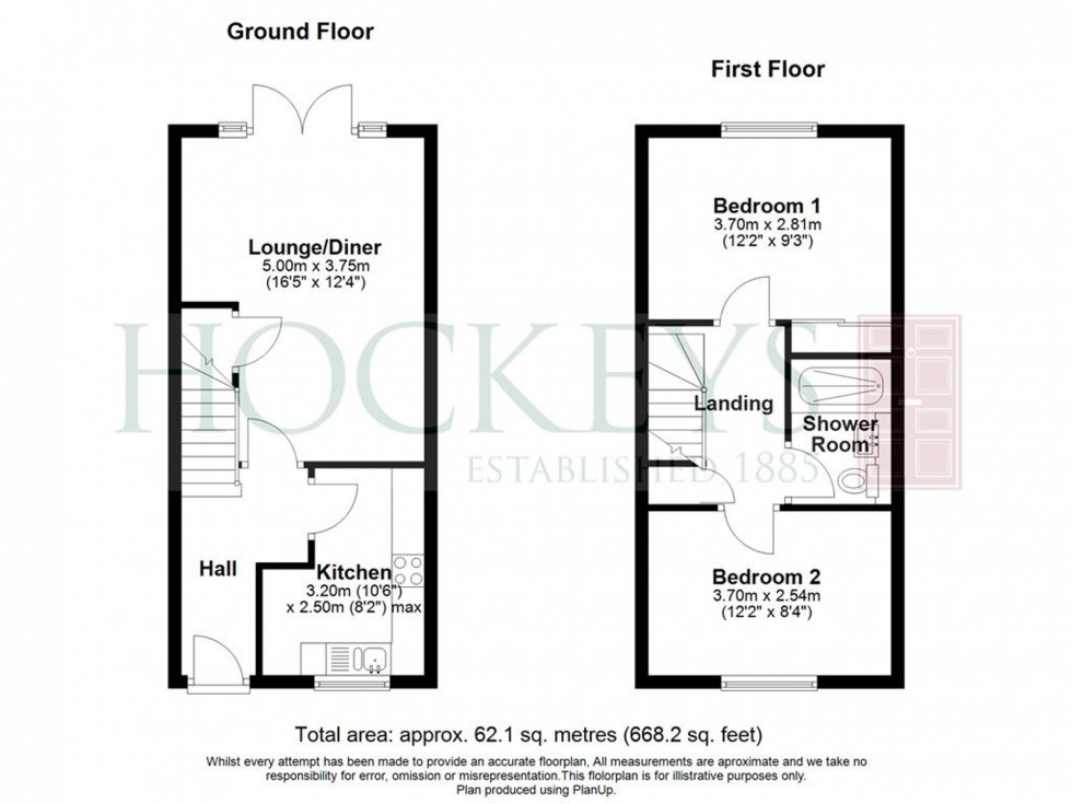 Floorplan for Pippin Close, Over, CB24