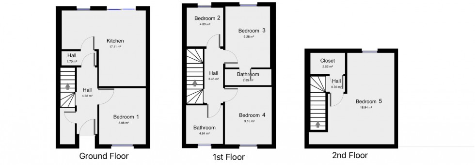 Floorplan for Thoday Street, Cambridge, CB1
