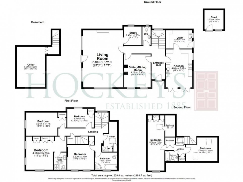 Floorplan for High Street, Linton, CB21