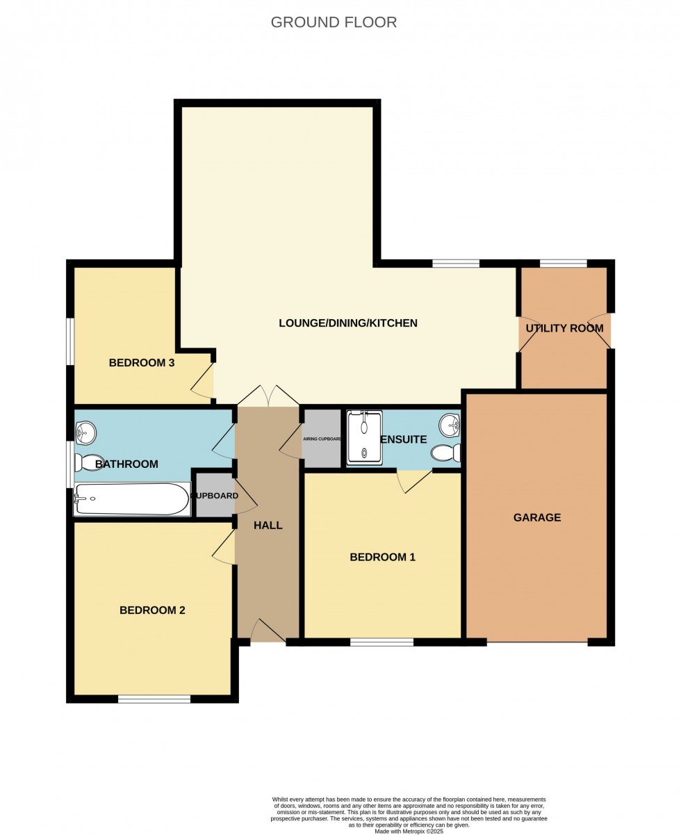 Floorplan for Station Road, Tydd Gote, PE13