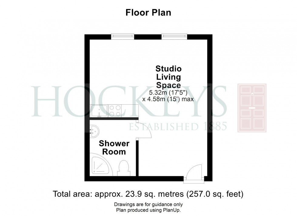 Floorplan for Purbeck Road, Purbeck House Purbeck Road, CB2